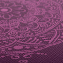 Yoga mat with mandala print from the Leela Collection