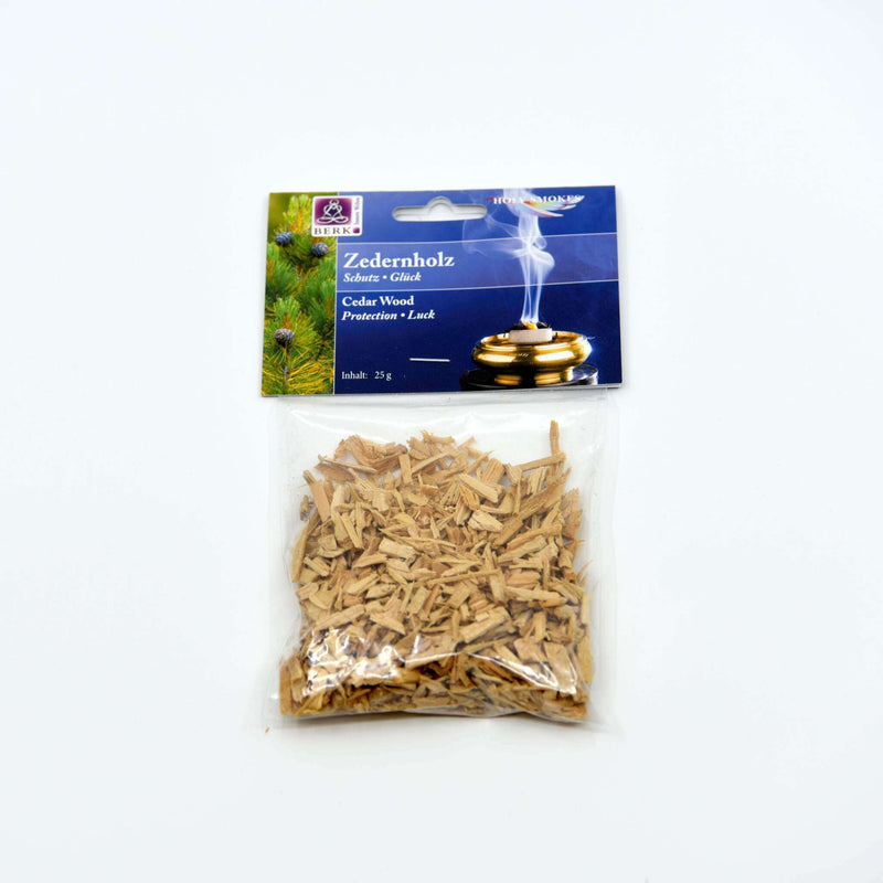 Bois de cèdre fumé 25 g