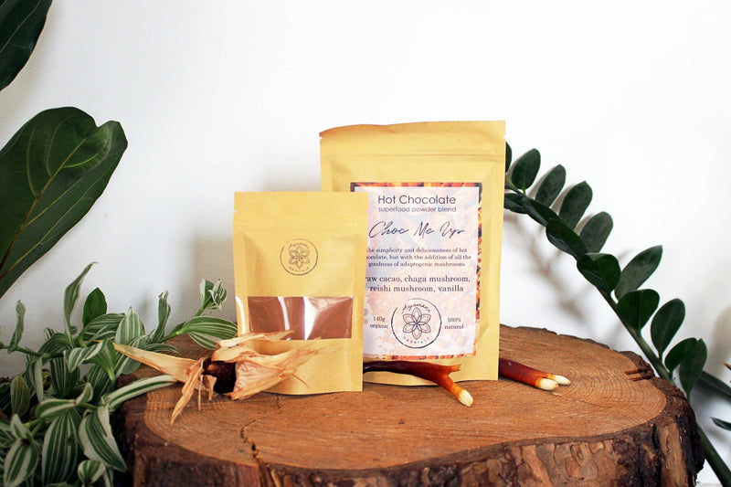 Choc Me Up | Mushroom Cacao, ceremonial quality with Reishi and Chaga