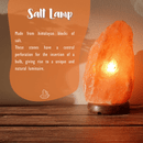 Himalayan Salt Lamp (2-4 kg) Cleansing and relaxing