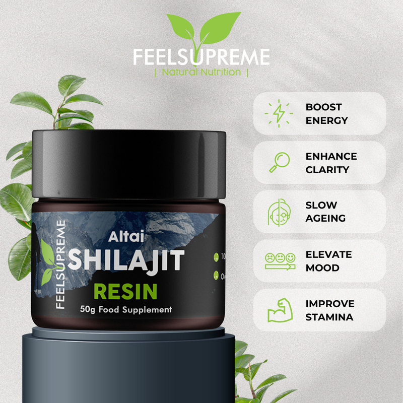 Altai Shilajit Resin | 50g | 80+ trace elements