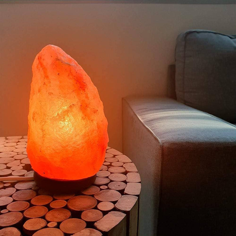 Himalayan salt lamp (1-2 kg) detoxification and relaxation