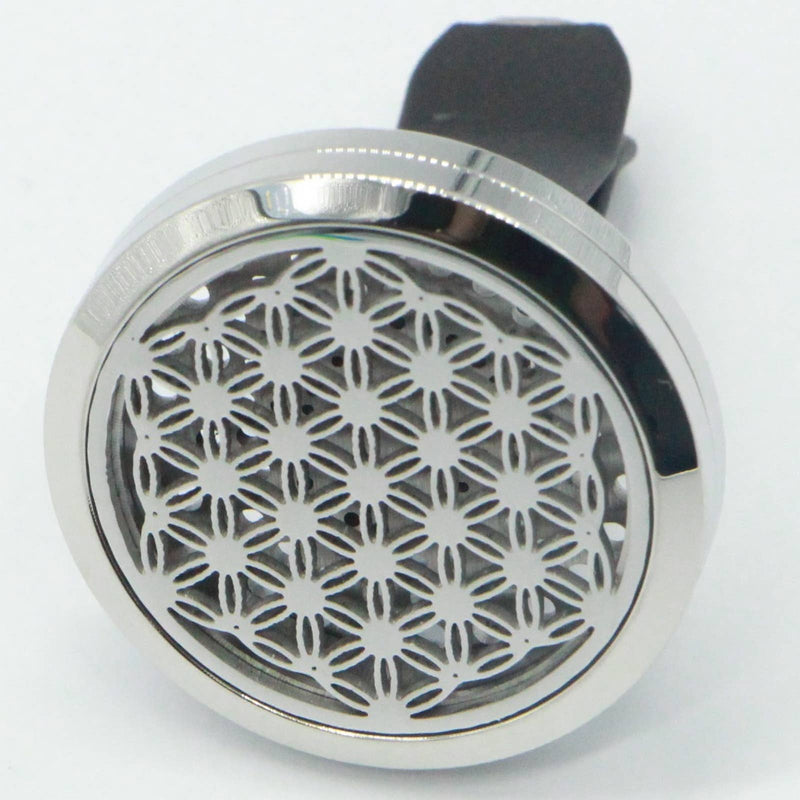 Zen'Arome - Diffuseur de parfum pour voiture Clip'Arôme - Fleur de Vie
