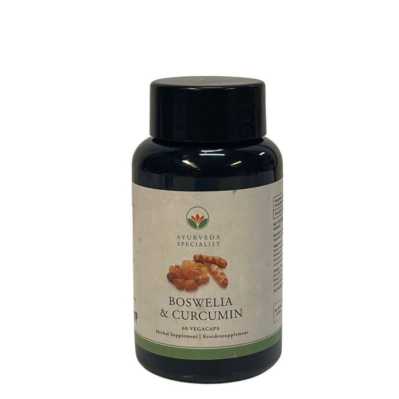 Ayurveda Specialist BV - Boswellia &amp; Curcumin Capsules – 500 mg high dose for joint, heart &amp; cell protection