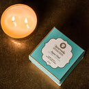 Ayurveda Specialist B.V. - Song of India - Pitta Aqua Oud Duftkerze mit 2 Dochten im Glas