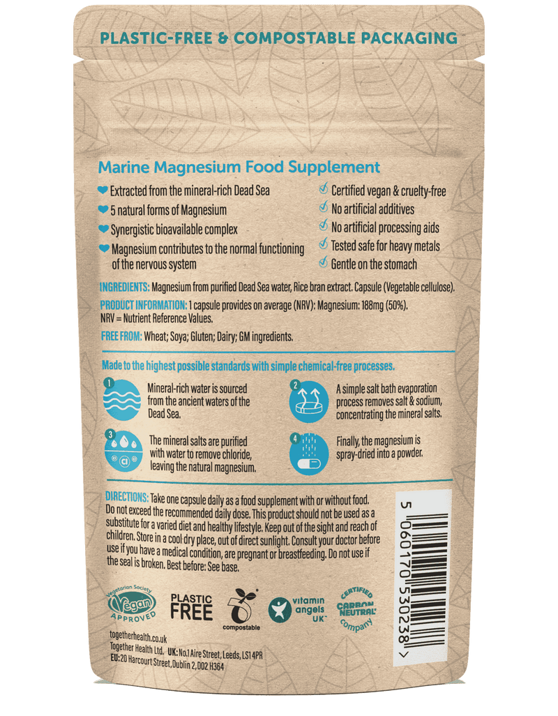 Magnesium supplement — 30 capsules