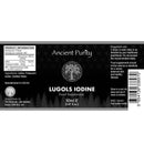 Ancient Purity - Lugolsche Jodlösung - 50 ml Originalformel | Hohe Stärke Sicher