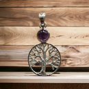 Anhänger Baum des Lebens mit Amethyst - Mana Kendra GmbH