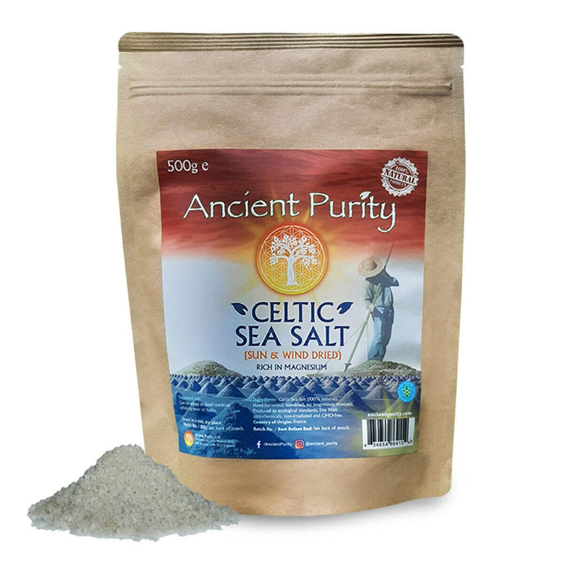 Pureté Ancienne – Gros Sel de Mer Celtique – Sel de mer naturel et riche en minéraux de France