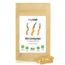 Bio Cordyceps Kapseln 120 Stück - Chinesischer Raupenpilz - Sportler, Libido, Lunge, Immunsystem