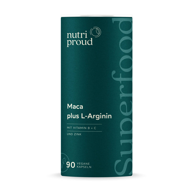 Nutriproud GmbH - Superaliment : Maca avec L-arginine + vitamines B + C + zinc