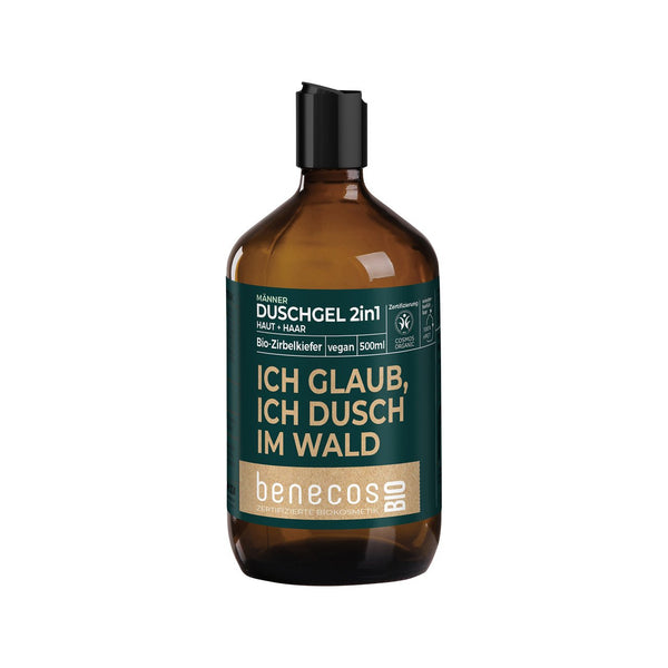 benecos natürliches Duschgel 2in1 BIO-Zirbelkiefer, 500ml