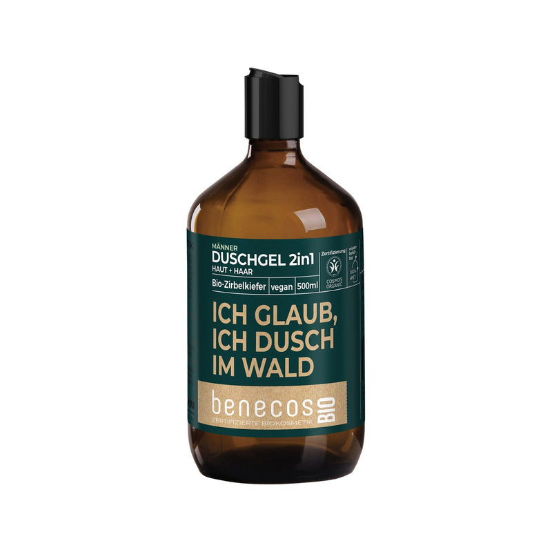 benecos natürliches Duschgel 2in1 BIO-Zirbelkiefer, 500ml