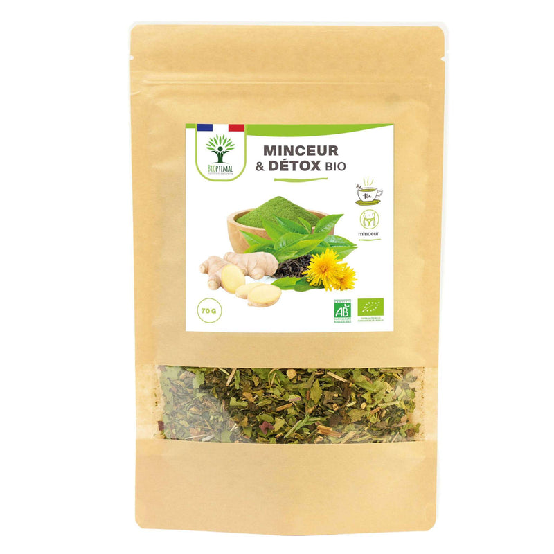 Thé minceur et détox bio - Perte de poids et détox - Vegan
