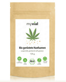 Bio Geröstete Hanfsamen 125 Gramm | Ungeschält - Vegan