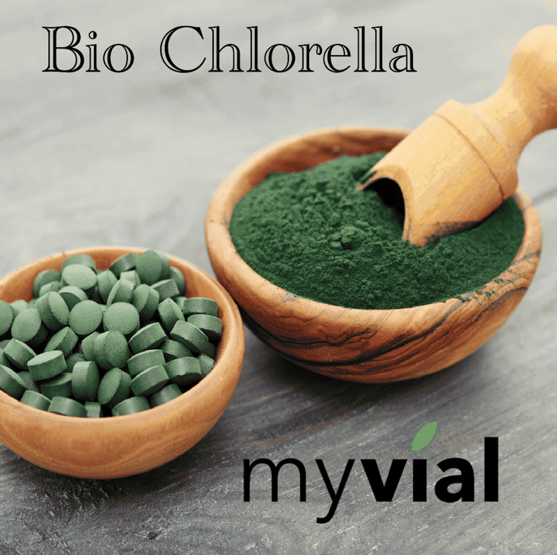 Bio Chlorella Pulver 100 Gramm (Chlorella Vulgaris) - Vegan