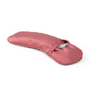 Yoga Augenkissen Augenbinden OM Mit Lavendel, Mako-Satin Dunkel-Rosé