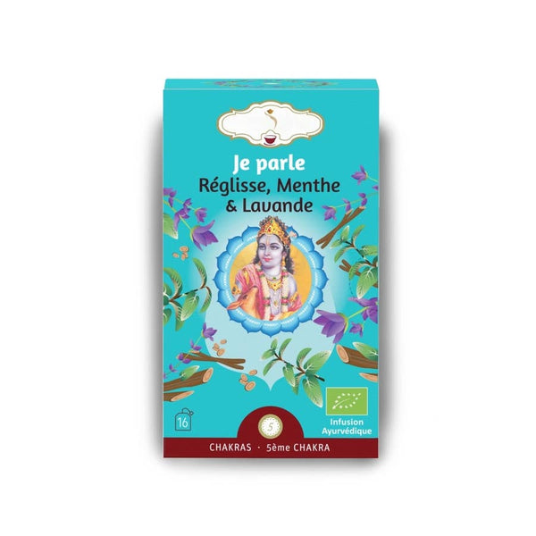 Zen'Arome - Bio-Kräutertee-Infusion Je Parle - 16 Beutel Minze & Süßholz