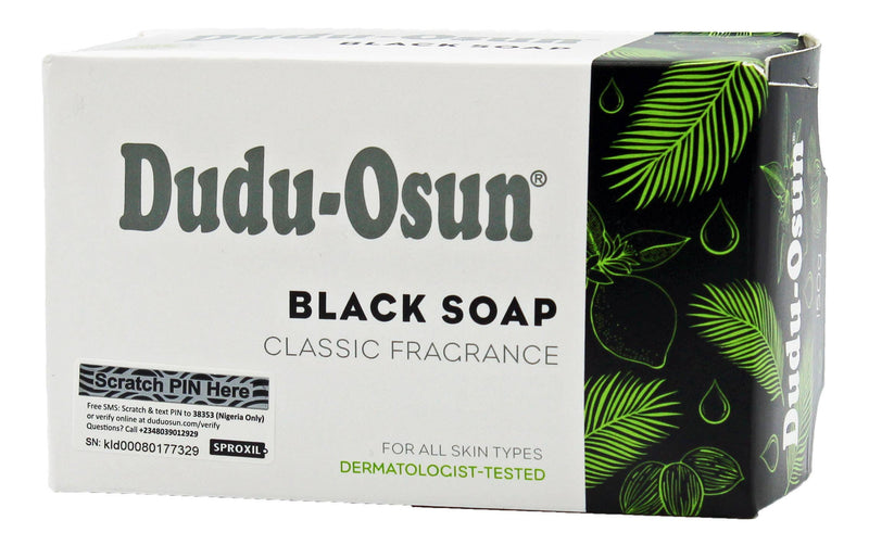 Dudu-Osun® nicht biozertifiziert - CLASSIC - Die originale schwarze Seife aus Afrika