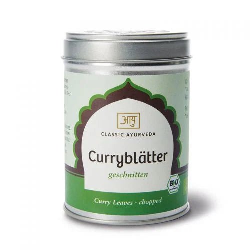 Curryblätter geschnitten Bio 12g - Mana Kendra GmbH