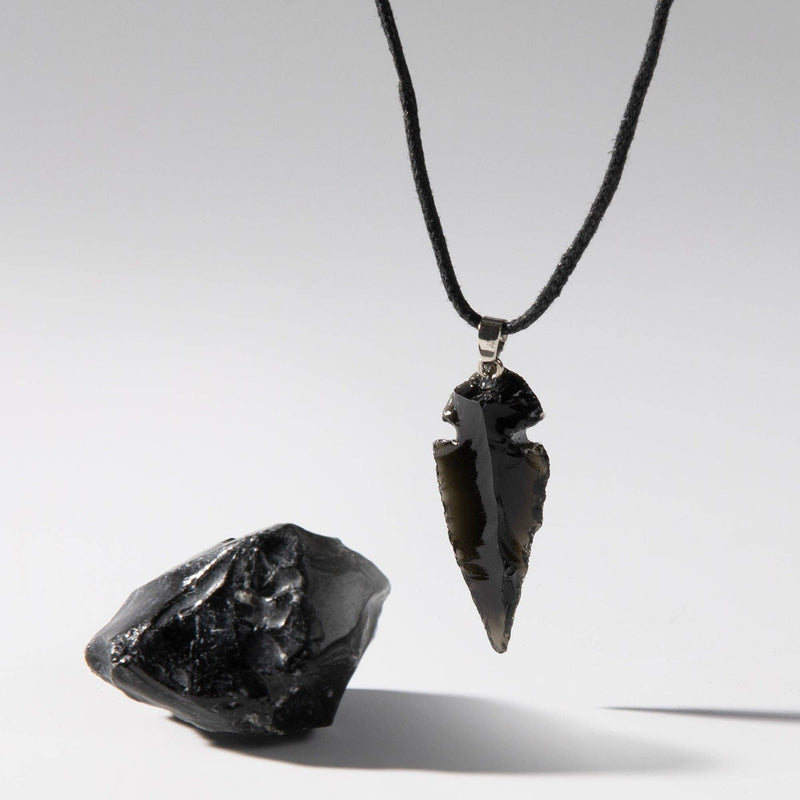Myga Eco - Geode-Geschenkset - Rohstein und Anhänger, Auswahl aus 3 Kristallen