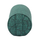 Yoga Bolster Maharaja, Bodhi Leaves, deep green, spelled