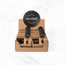 Myga Eco - Geode-Geschenkset - Rohstein und Anhänger, Auswahl aus 3 Kristallen