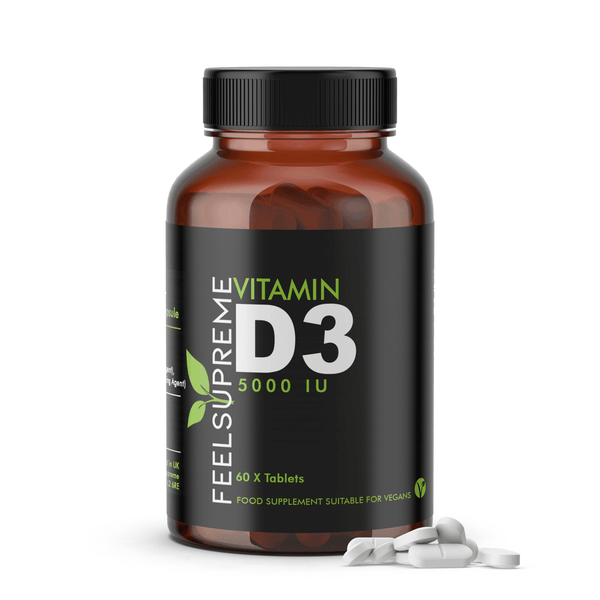 Vitamin D3 5000i 60 Kapseln - Knochen, Immunsystem