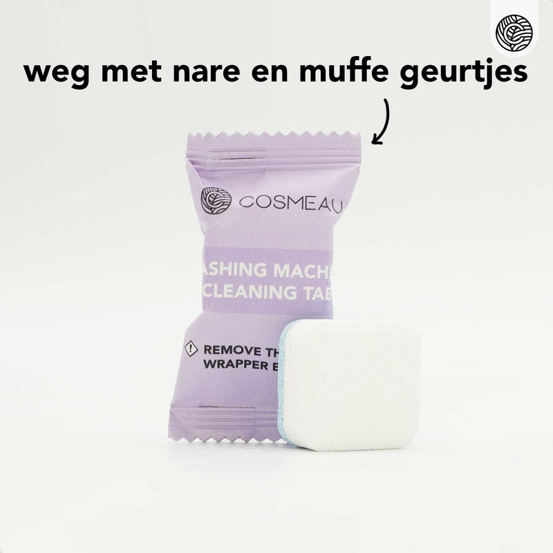 Bamboozy x Cosmeau - Tiefenreinigungstabletten für Waschmaschinen