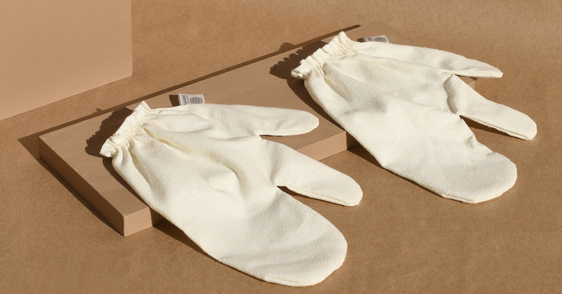 PAAVANI Ayurveda - Garshana-Handschuhe – Ayurvedische Trockenbürsten-Handschuhe