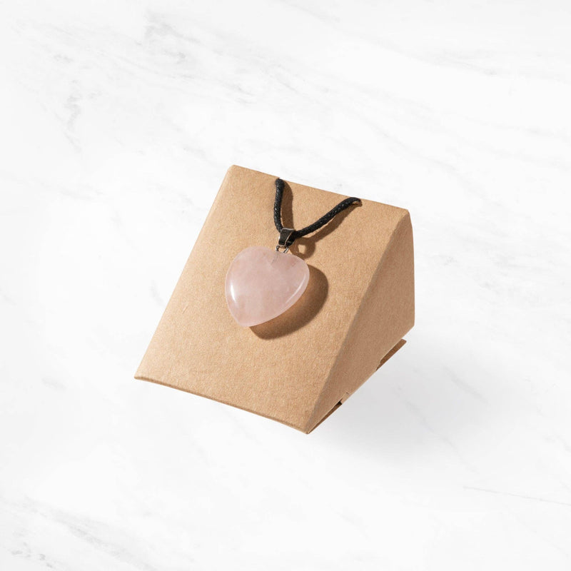 Myga Eco - Geode-Geschenkset - Rohstein und Anhänger, Auswahl aus 3 Kristallen