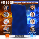 Compress and Wrap – Wiederverwendbare Gelpackung für heiße und kalte Anwendungen