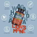 KSM-66 Ashwagandha & Lion’s Mane Tabletten – 2200 mg Premium-Kräutermischung