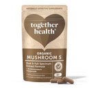 Mushroom 5 Blend — 9300 mg — hochdosiert — 60 Kapseln - Lions Mane- Chaga, Reishi, Shiitake