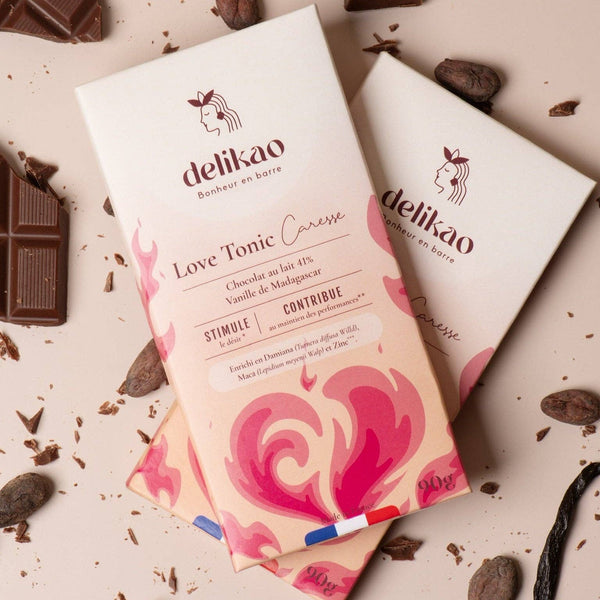 Love Tonic™️Kiss Chocolate Aphrodisiac Libido 40% Vanilla
