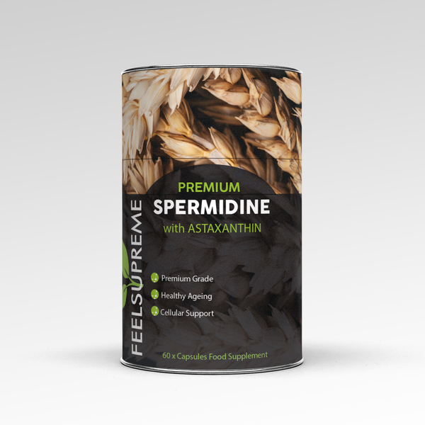 Spermidine with Astaxanthin - Promote Cell Health and Longevity