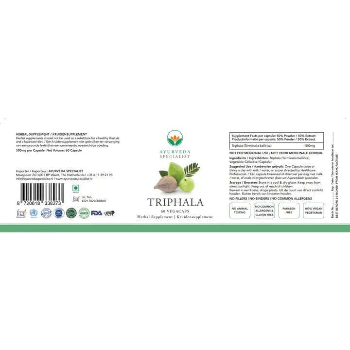 Triphala Inhaltsstoffe