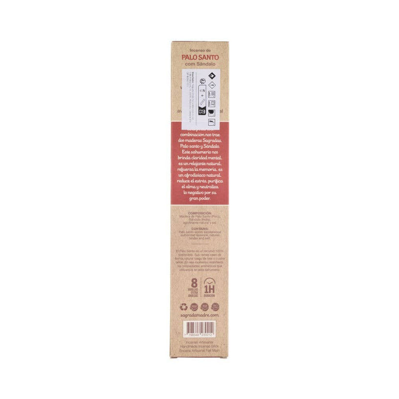 Incense sticks Palo Santo incense with sandalwood - Sagrada Madre