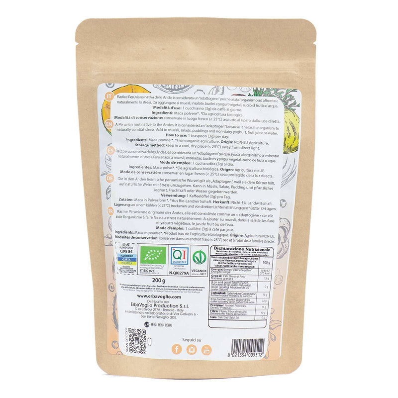 Bio-Maca-Pulver 200g