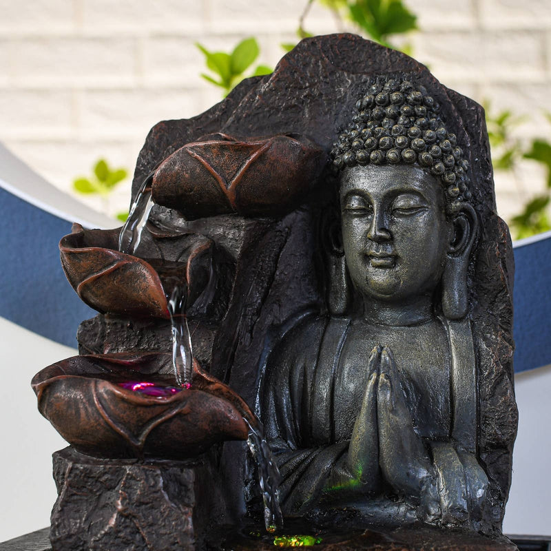 Zen'Arome - Fontaine Bouddha spiritualité - idée cadeau ambiance zen