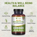 Vegane Vital Multivitamine 120 Kapseln - Prowise Healthcare
