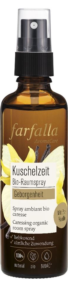 Geborgenheit, Kuschelzeit Bio-Raumspray, 75 ml von Farfalla