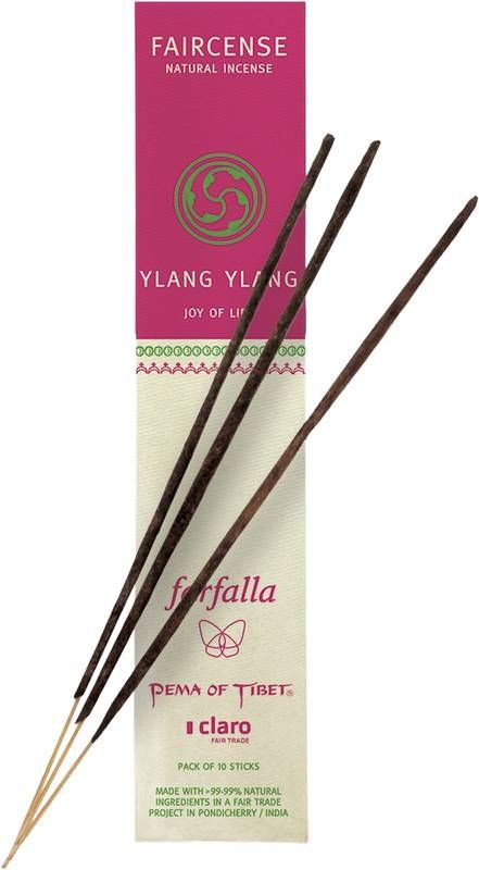 Farfalla Räucherstäbchen Faircense Ylang Ylang/Joy of Life, 10 Stück