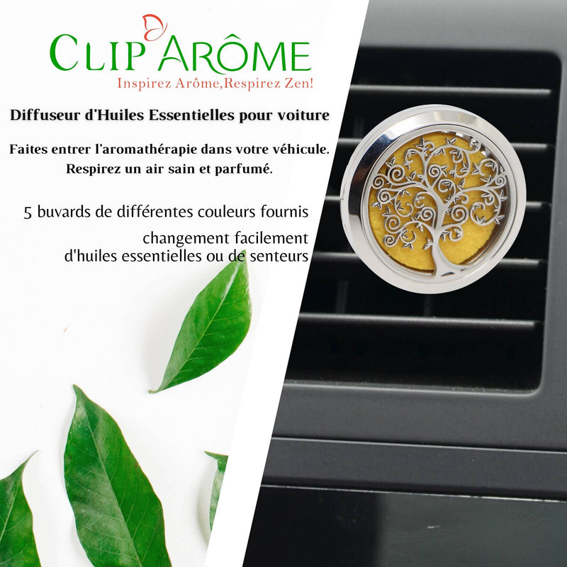 Zen'Arome - Car Air Freshener Clip'Arôme - Tree of Life