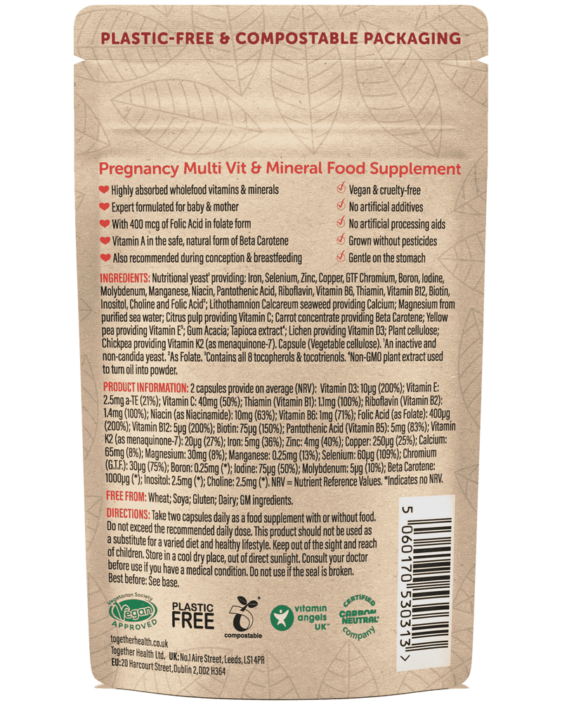 Vitamine für die Schwangerschaft — Folsäure — Vitamin A