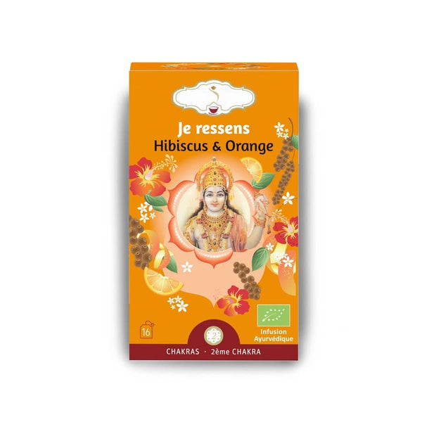 Zen'Arome - Bio-Kräutertee-Infusion Ich Fühle 16 Beutel Hibiskus / Orange
