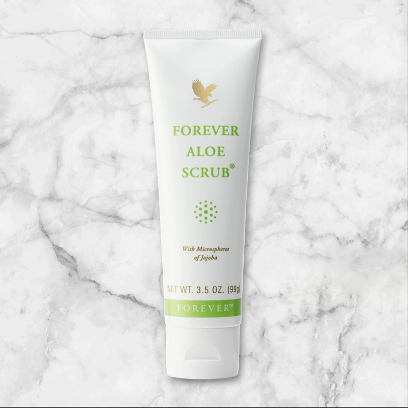 Forever Aloe Scrub - Peelingcreme mit Aloe Vera und Jojoba - Mana Kendra GmbH