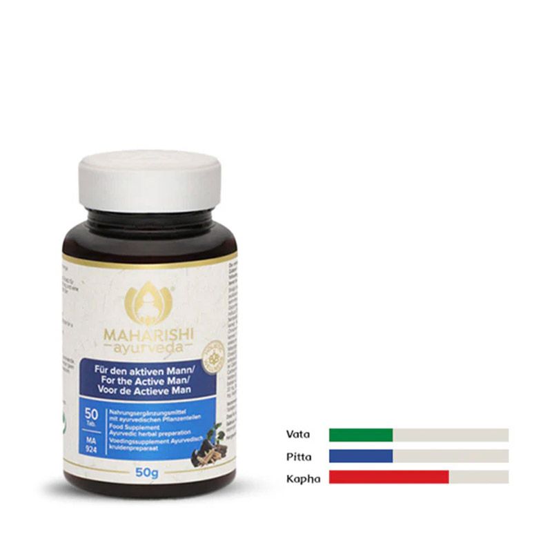 Für den aktiven Mann MA 924 - Nahrungsergänzungsmittel mit ayurvedischen Kräutern