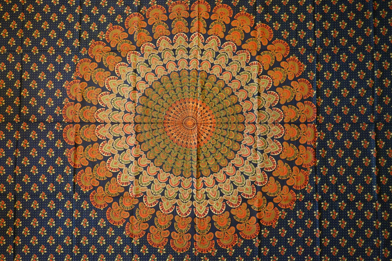 Ritual cloth, wall cloth, mandala 200x220cm