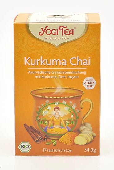 Kurkuma Chai Bio 17 Stk. - Mana Kendra GmbH